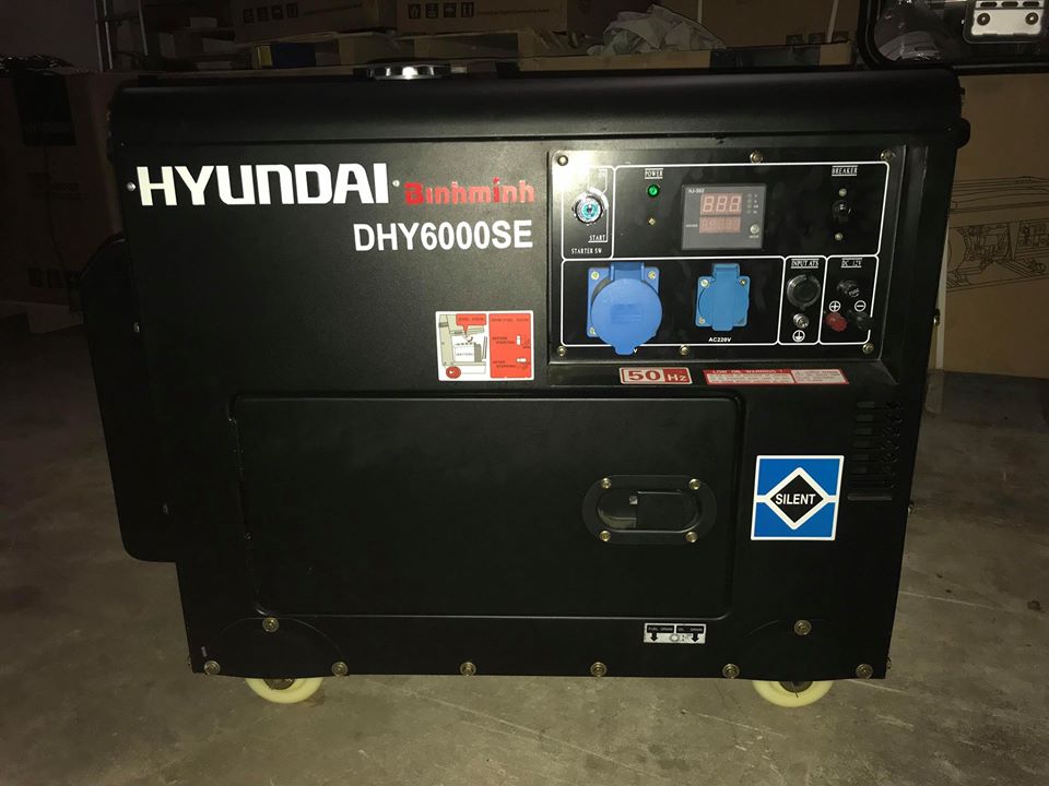 máy phát điện Hyundai
