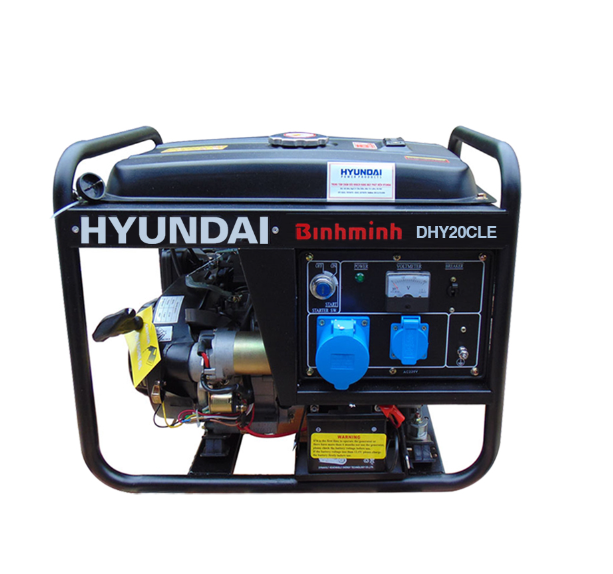 Máy phát điện chạy dầu 1.7Kva – 1.9Kva Hyundai