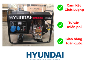 Máy Phát Điện Hyundai Dhy36cle Chạy Dầu 3kw