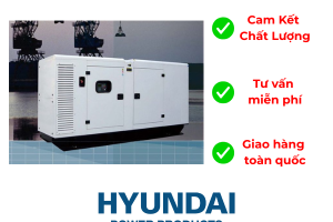 Máy Phát điện Hyundai Dhy22kse 20kva 22kva 3pha Chạy Dầu