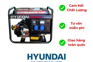 Máy Phát Điện Hyundai Hy20cle Chạy Xăng Mini 1.8kw