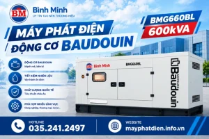 Máy Phát điện Bmg660bl 600kva Baudouin