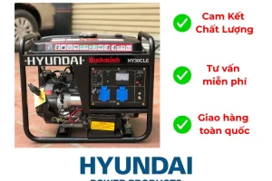 Máy Phát Điện Hyundai Hy30cle Chạy Xăng 2kw