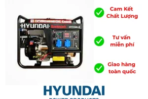 Máy Phát Điện Hyundai Hy3100le Chạy Xăng 2.5 2.8kw