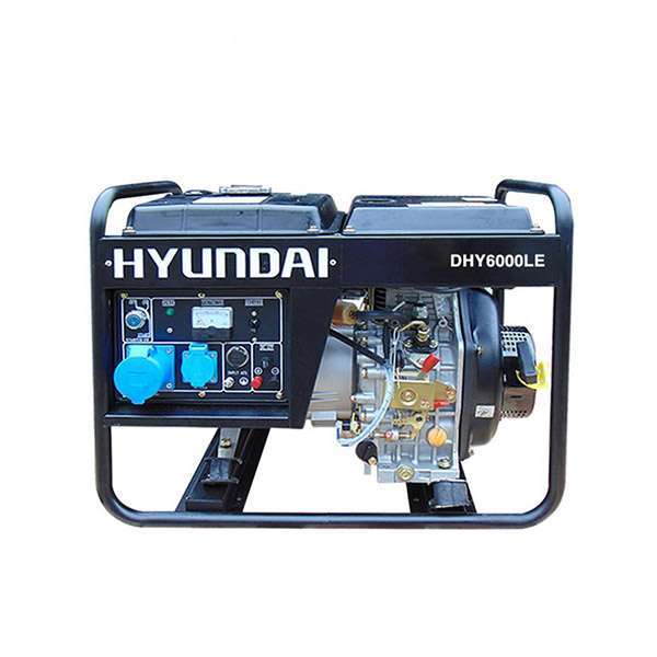 May Phat Dien Chay Dau 5kw Hyundai Dhy6000le
