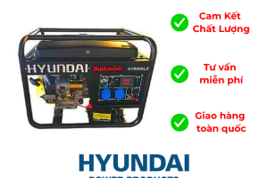 Máy Phát Điện Hyundai Hy9900le Chạy Xăng 7kw
