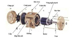 Cấu tạo máy phát điện