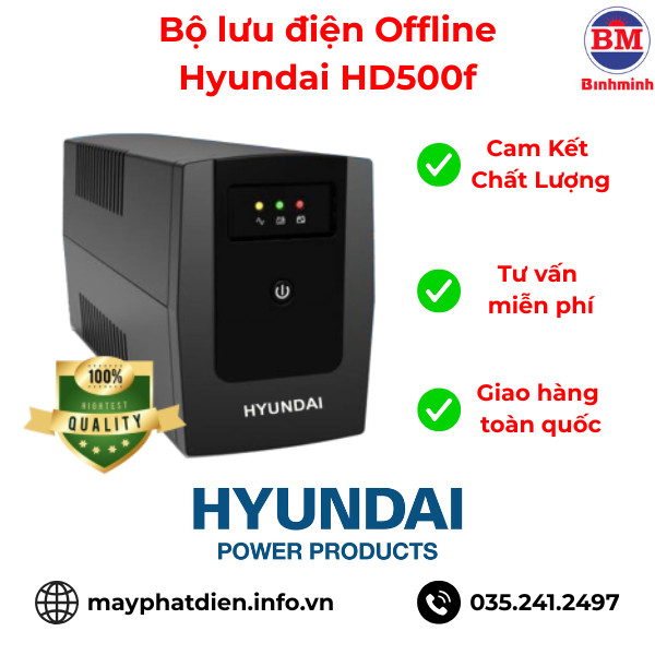 Bộ lưu điện offline Hd500f Bộ lưu điện offline Hd500f