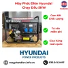 Máy Phát Điện Hyundai Dhy6000le Chạy Dầu 5kw