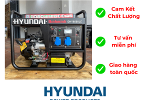 Máy Phát Điện Hyundai Hy6000le Chạy Dầu 5kw