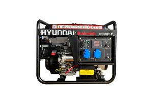 Máy phát điện 3kw Hyundai HY3100LE đề nổ chính hãng