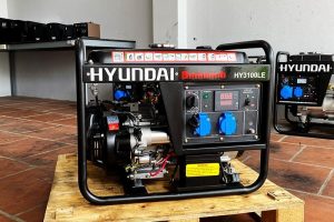 Máy phát điện 3kw Hyundai HY3100LE đề nổ chính hãng
