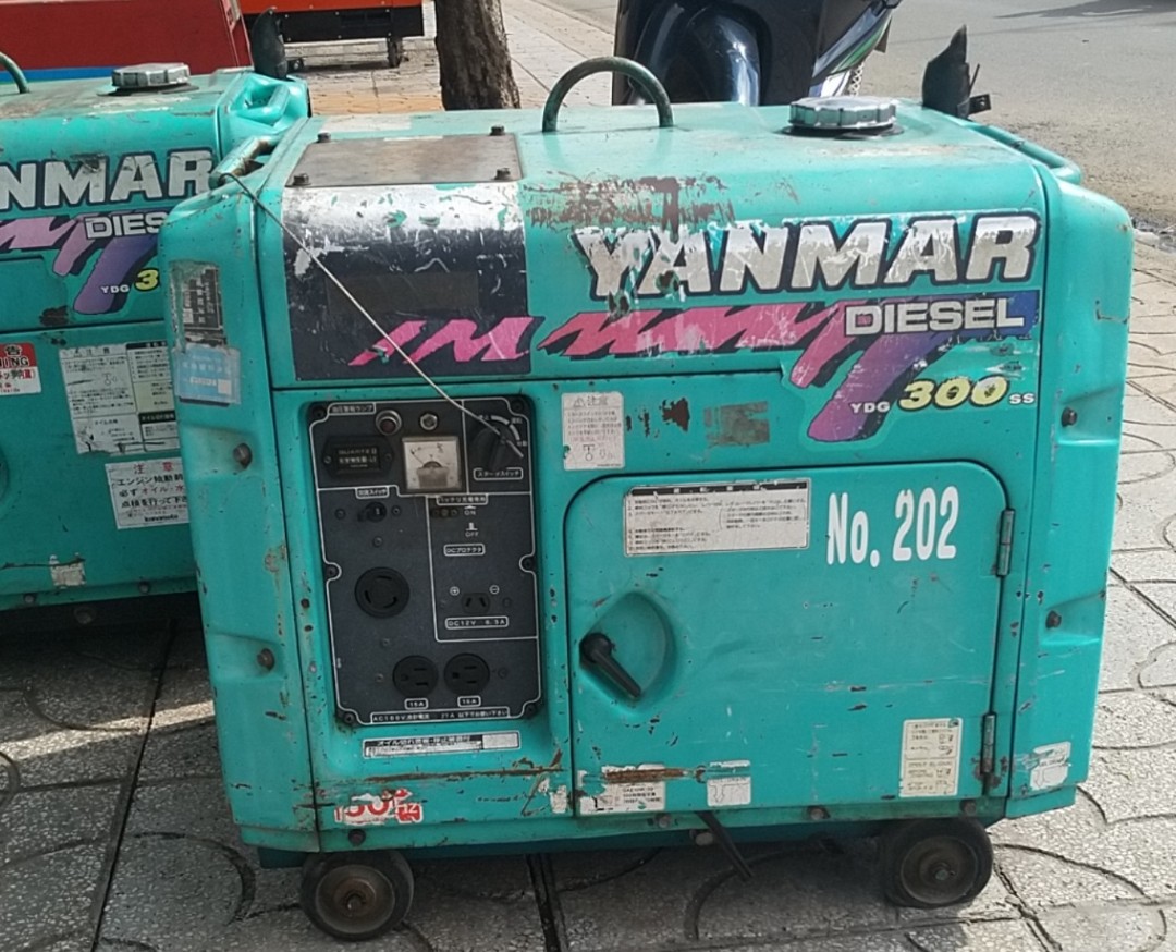 Máy phát điện nhật bãi cũ