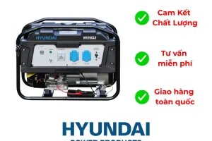 Máy Phát Điện Hy25cle 2.1kva Nhỏ Gọn Hyundai 2026