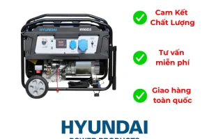 Máy Phát điện Hyundai Hy65cle 5kva Chạy Xăng Chính Hãng