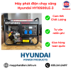 Máy Phát điện Chạy Xăng Hyundai Hy10500le 3 8kva