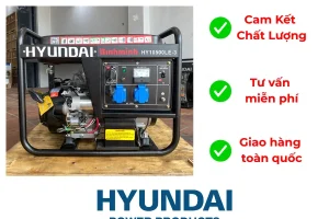 Máy Phát điện Chạy Xăng Hyundai Hy10500le 3 8kva
