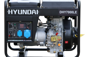Máy Phát điện Hyundai Dhy7000le 6.5kva Chạy Dầu Diesel