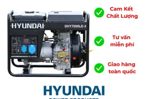 Máy Phát điện Chạy Dầu Hyundai Dhy7000le 3