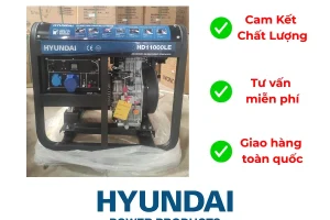 Máy Phát điện Chạy Dầu Hyundai Hd11000le
