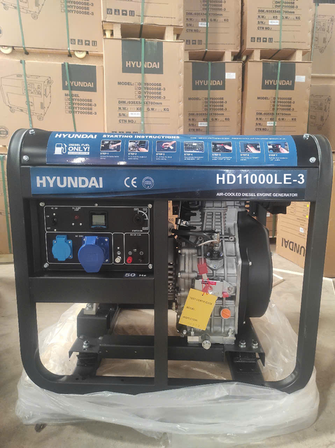 May Phat Dien Chay Dau Hd11000le 3 9kva May Phat Dien Chay Dau Hd11000le 3 9kva