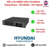 BỘ LƯu ĐiỆn Ups Hyundai Dạng Rack Hd 6krs Pin Ngoài