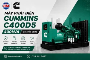 Máy Phát Điện Cummins C400d5 400kva Giá Tốt 2026