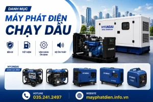 Máy phát điện chạy dầu