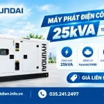 Máy Phát Điện Công Nghiệp 25kva Thông Số Và Giá 2026